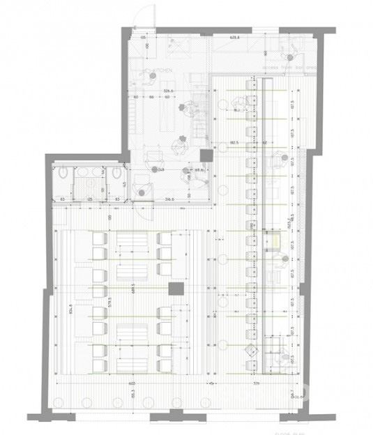 酒店餐廳效果圖：黎巴嫩貝魯特MYU餐廳設(shè)計欣賞