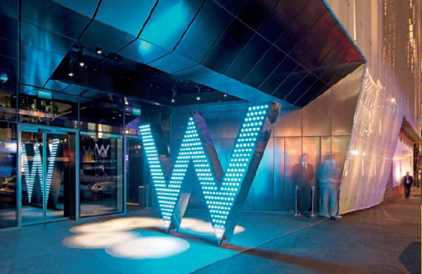 W酒店大堂設計 創(chuàng)意酒店大堂設計圖欣賞
