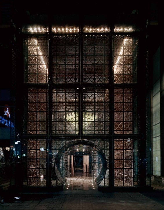 名瑤會頂級餐廳欣賞  新中式餐飲會所設計方案說明