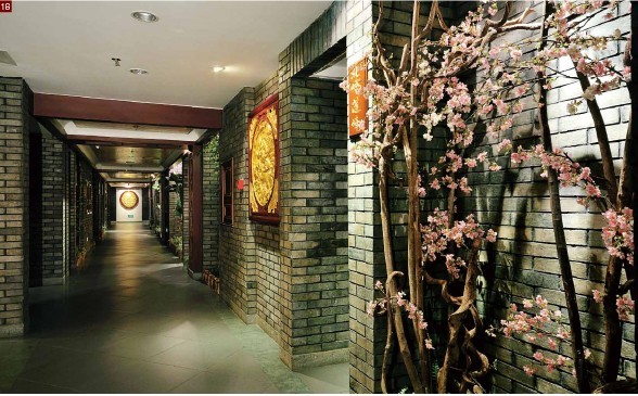 中式餐飲會所設(shè)計效果圖