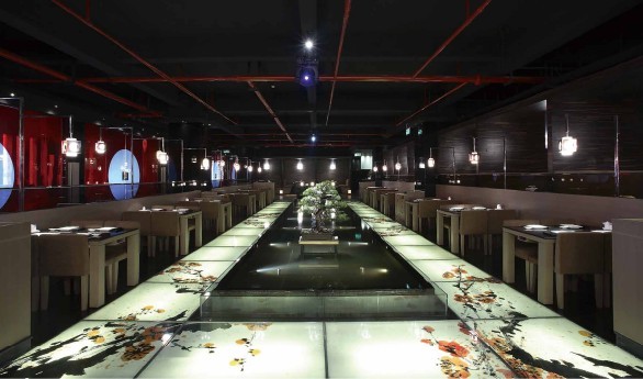 圣誕情調(diào)餐廳大放送 漫天星光餐飲會所設(shè)計(jì)