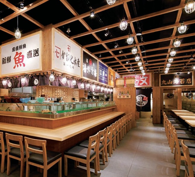 日韓設計風格餐廳  香港金馬倫道錦井餐廳設計欣賞