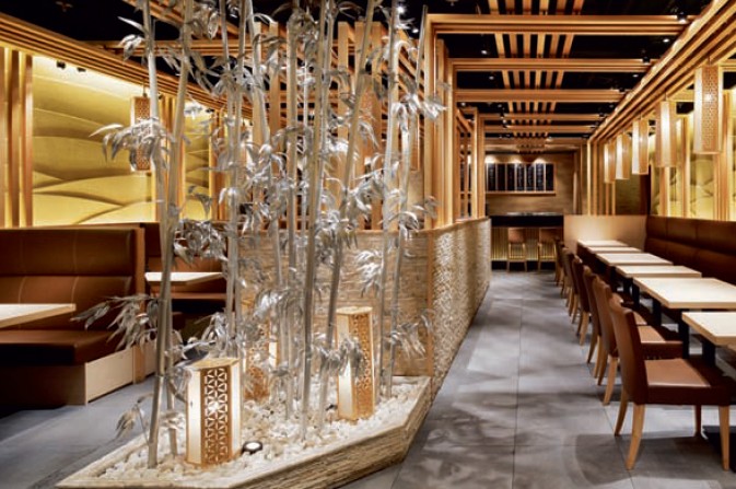 上海哲東酒店餐廳設(shè)計推薦：充滿創(chuàng)意的壽司店設(shè)計圖欣賞