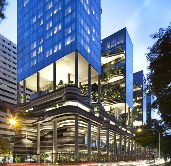 新加坡PARKROYAL花園酒店會所設計欣賞