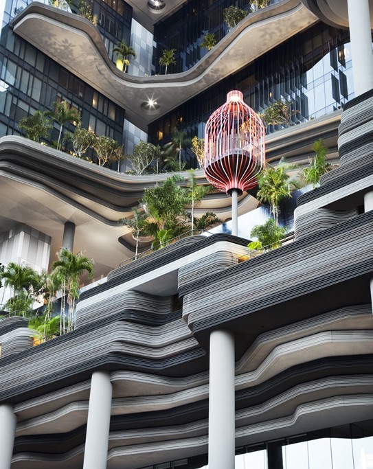 新加坡PARKROYAL花園酒店會所設計欣賞