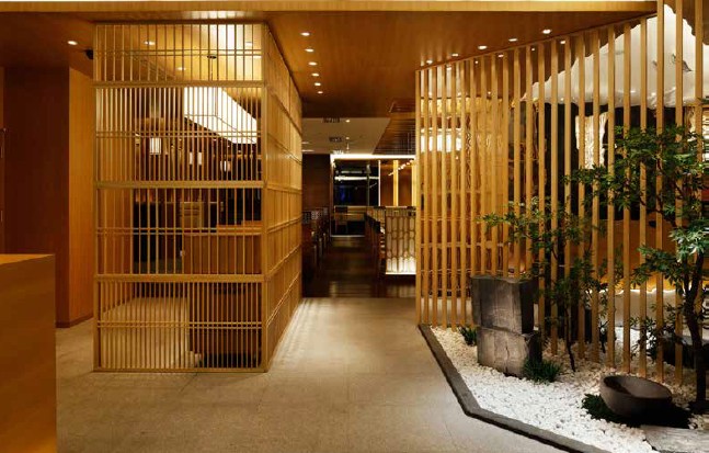 傳統(tǒng)日式餐廳 北京的勝博殿餐飲會(huì)所設(shè)計(jì)