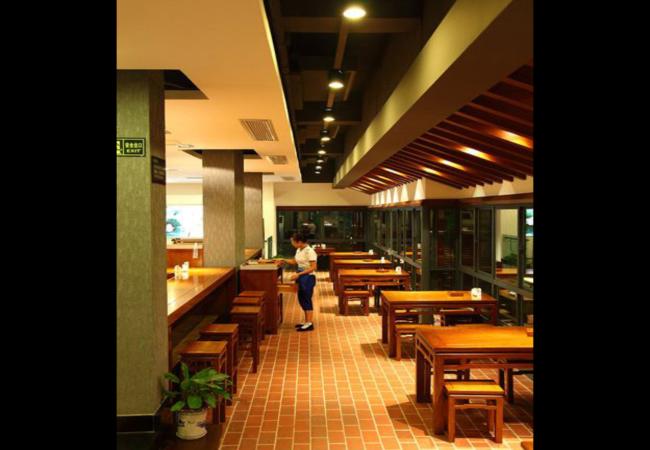 武漢某中式餐廳設(shè)計(jì)-大廳
