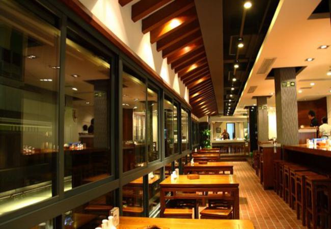 武漢某中式餐廳設(shè)計(jì)-大廳