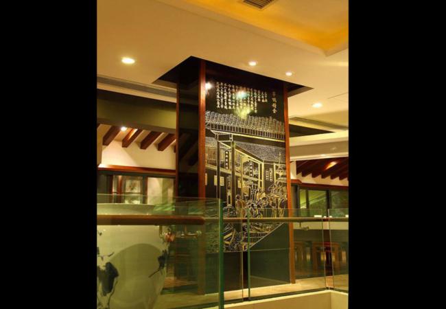 武漢某中式餐廳設(shè)計(jì)-大廳